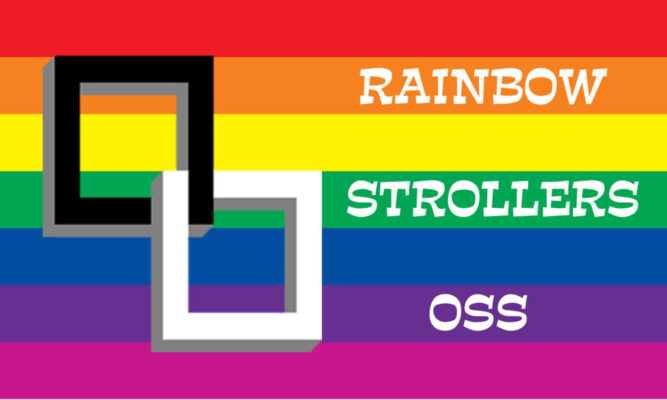 rainbow strollers