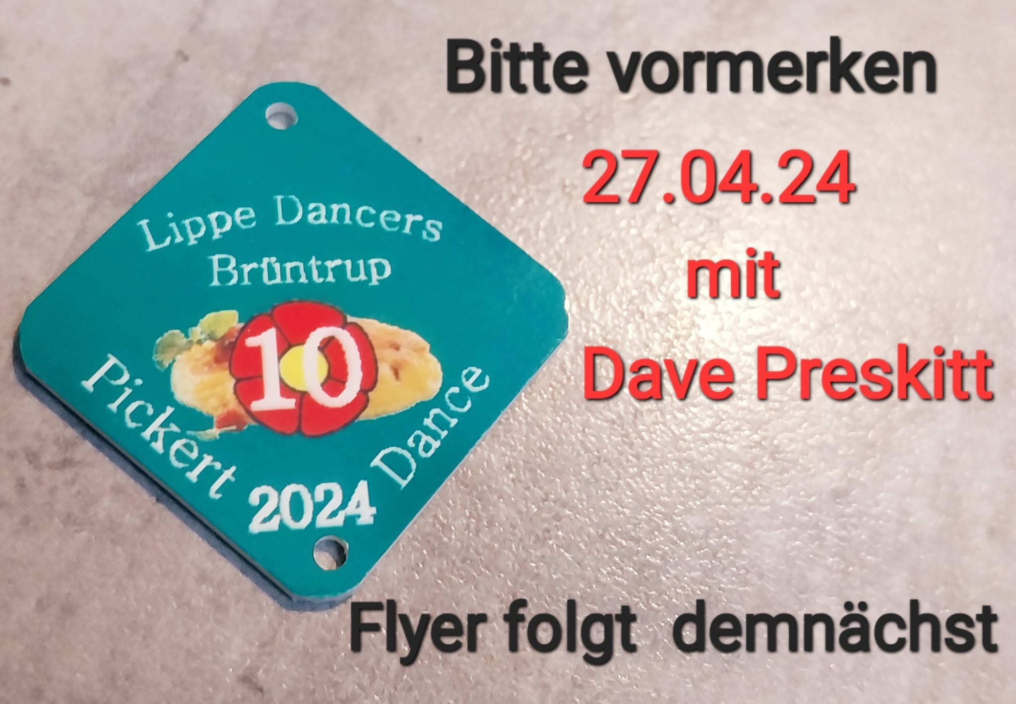 SAVE THE DATE – 10. Pickert Dance