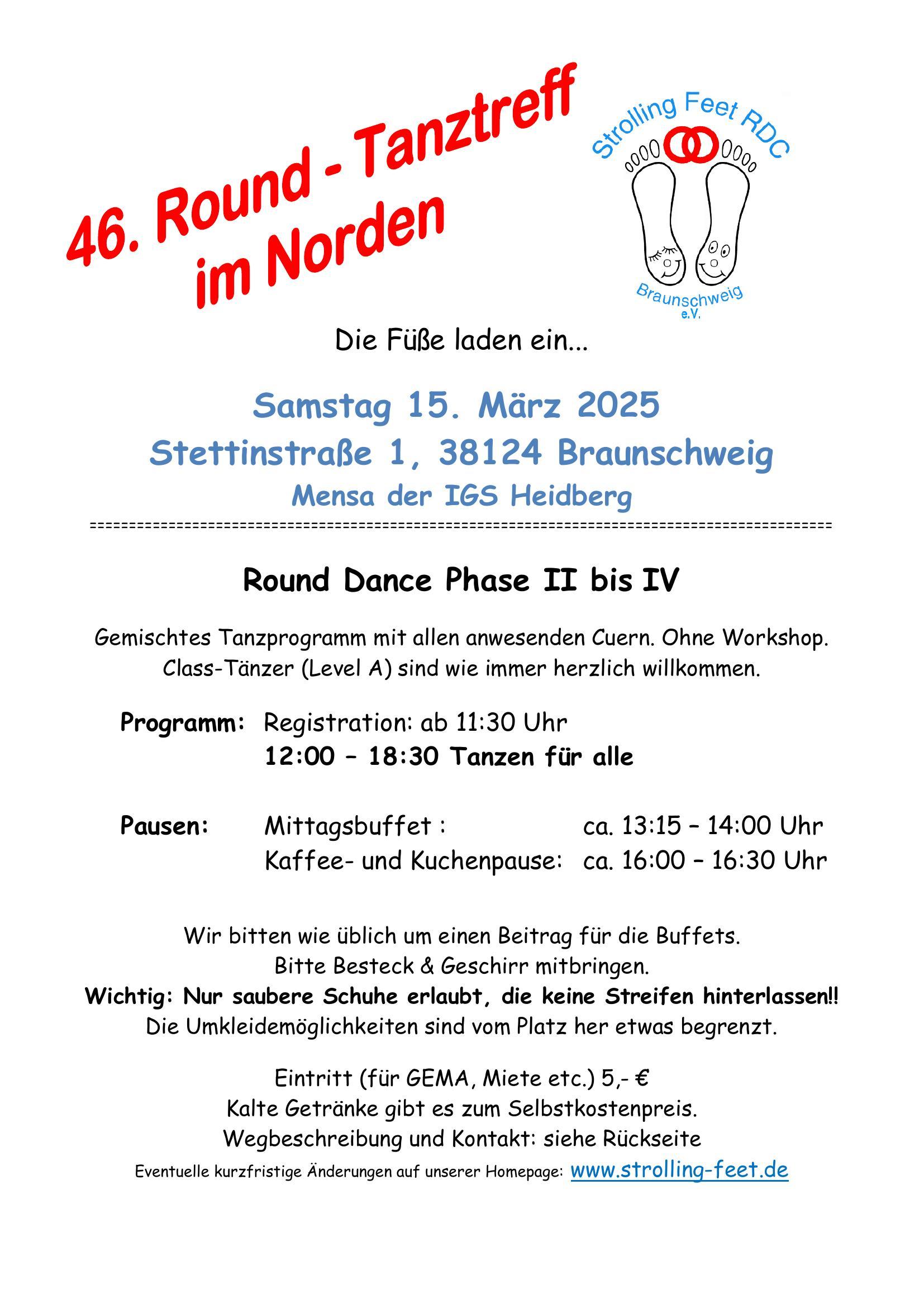 46. Round-Tanztreff im Norden