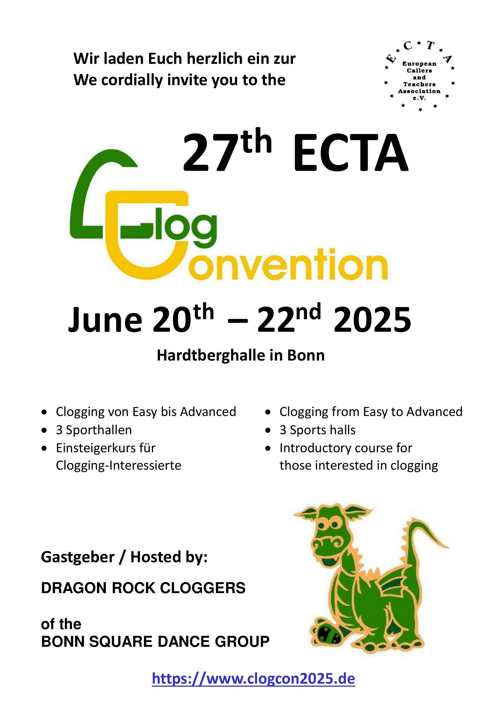 27 ECTA Clog Convention