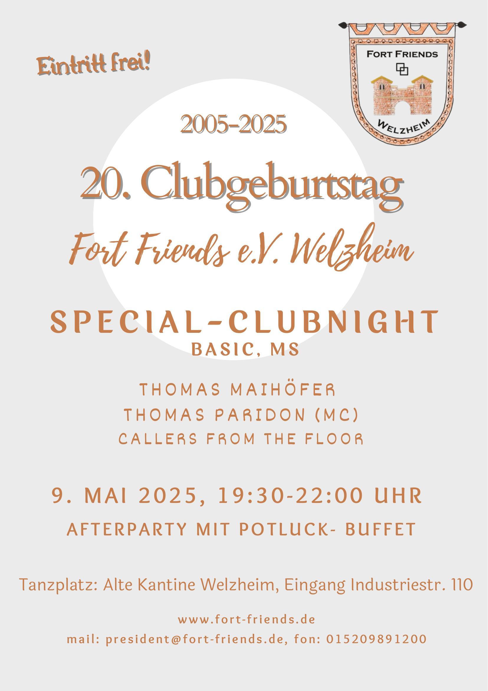 20. Clubgeburtstag